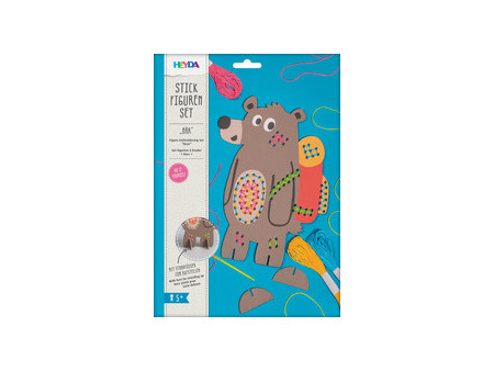 HEYDA Kit figurine à broder 'Ours'