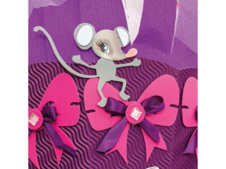 ROTH Kit de bricolage de cornet scolaire 'chaton', hexago-