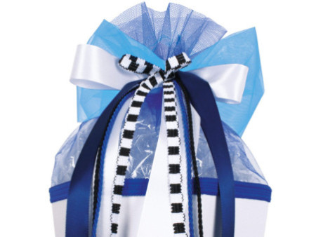 ROTH Pochette 'Speed', blanc/bleu/noir en 70% polyester et