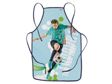 ROTH Tablier de peinture 'Footballeur', poche frontale