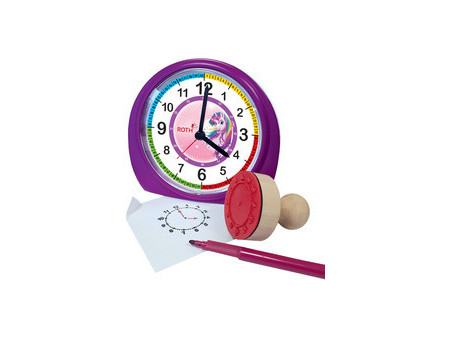 ROTH Réveil pour enfants & tampon, kit 'Licorne'