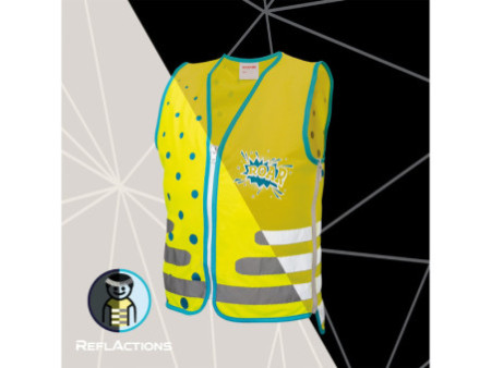 ROTH Gilet de sécurité pour enfants, ReflActions 'Roar'