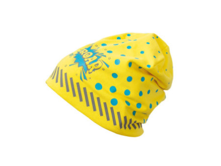 ROTH Bonnet jersey pour enfants ReflActions 'Roar', jaune