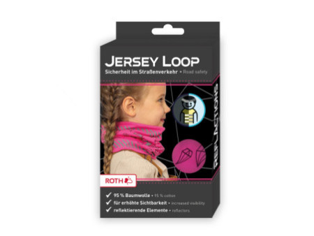 ROTH Tour de cou jersey pour enfants ReflActions 'Diamant'