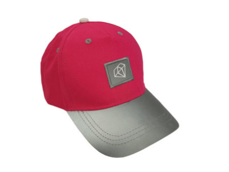 ROTH Casquette pour enfants ReflActions 'Diamant', gris/rose