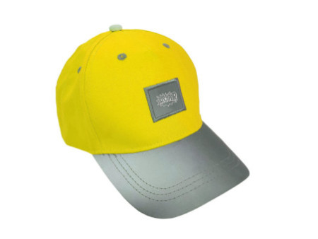 ROTH Casquette pour enfants ReflActions 'Roar', gris/jaune