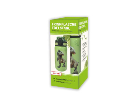 ROTH Gourde isotherme 'tyrannosaure', 350 ml