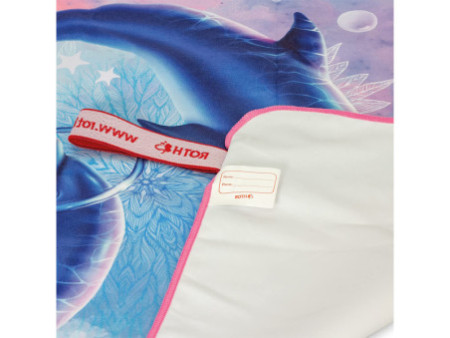 ROTH Serviette de bain pour enfants 'Dauphins'