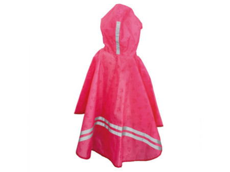 ROTH Poncho de pluie enfants ReflActions 'Diamant', rose