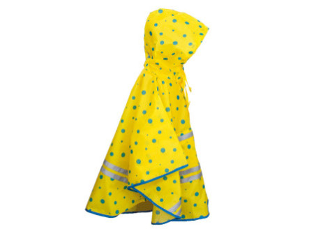 ROTH Poncho de pluie enfants ReflActions 'Roar', jaune/bleu
