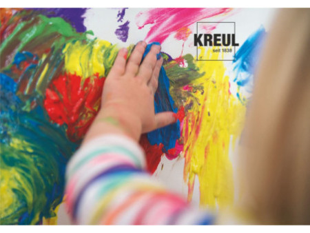 KREUL Gouache aux doigts 'MUCKI', 150 ml, rose