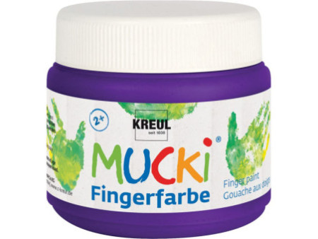 KREUL Gouache aux doigts 'MUCKI', 150 ml, violet