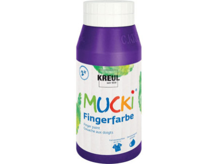 KREUL Gouache aux doigts 'MUCKI', 750 ml, violet