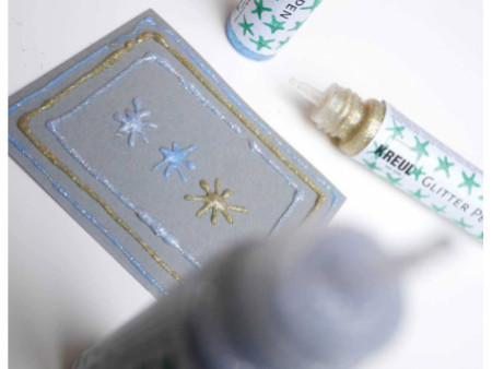 KREUL Glitter Pen, 29 ml, argent