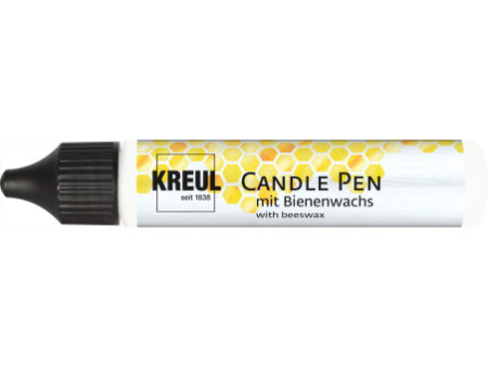 KREUL Marqueur pour bougies, 29 ml, blanc