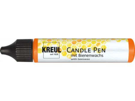 KREUL Marqueur pour bougies, 29 ml, orange