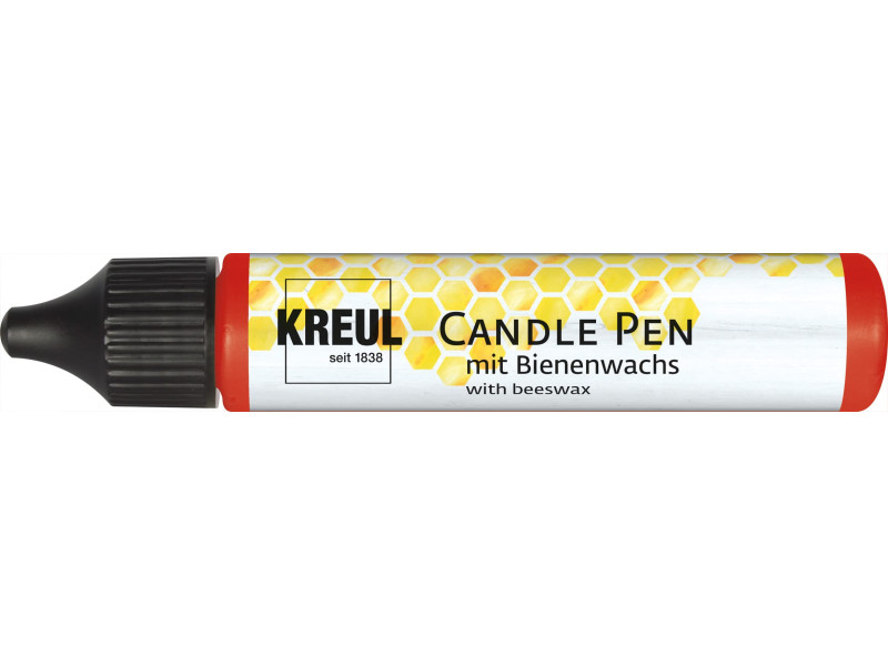 KREUL Marqueur pour bougies, 29 ml, rouge