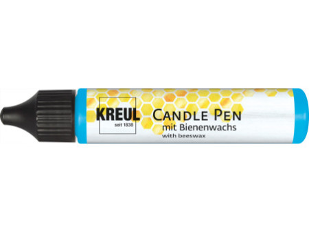 KREUL Marqueur pour bougies, 29 ml, bleu clair