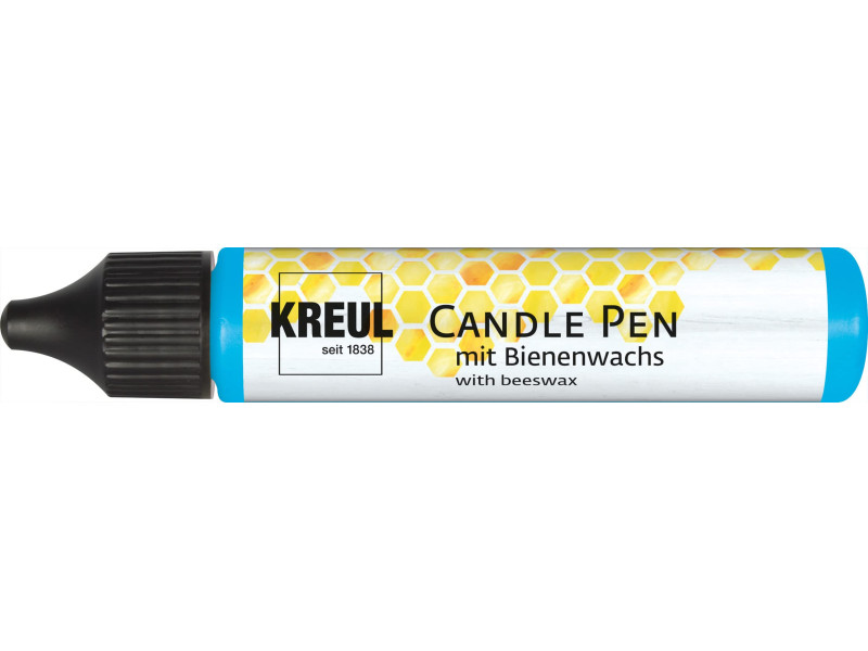 KREUL Marqueur pour bougies, 29 ml, bleu clair