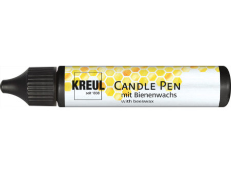 KREUL Marqueur pour bougies, 29 ml, noir