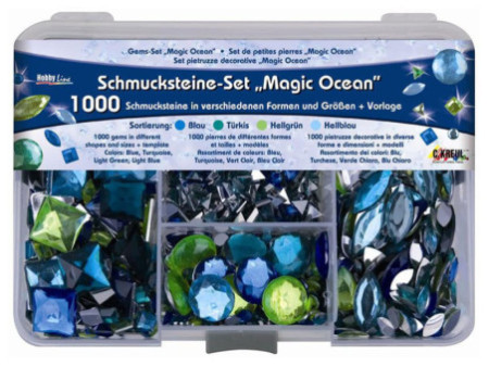 KREUL Set de pierres décoratives 'Magic Ocean'
