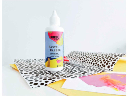 KREUL Colle de bricolage, dans un flacon en plastique, 80 ml