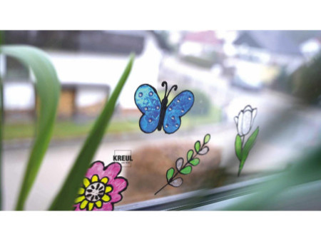 KREUL Window Color, set promo, 6 x 80 ml