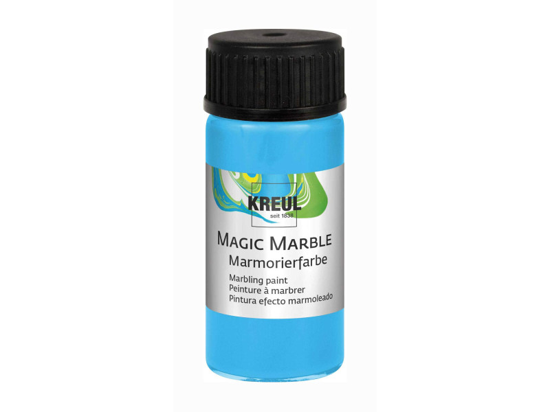 KREUL Peinture à marbrer 'Magic Marble', 20 ml, bleu clair