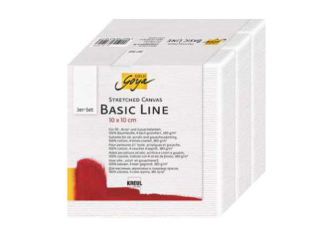 KREUL Kit de châssis à toile SOLO BASIC LINE, 100 x 100 mm