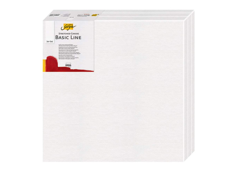 KREUL Kit de châssis à toile SOLO BASIC LINE, 300 x 300 mm