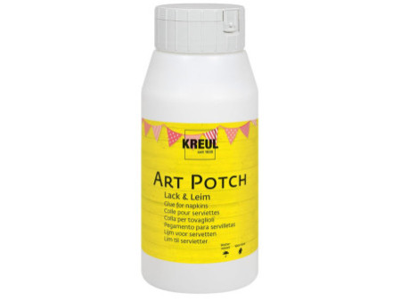 KREUL Vernis & colle pour serviette ART POTCH, mate, 750 ml