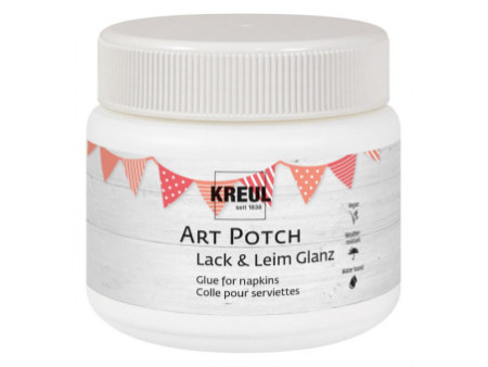 KREUL Vernis et colle pour serviettes ART POTCH, brillant