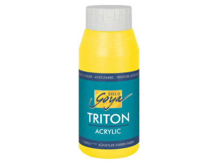 KREUL Peinture acrylique Triton Acrylic Liquid, jaune clair