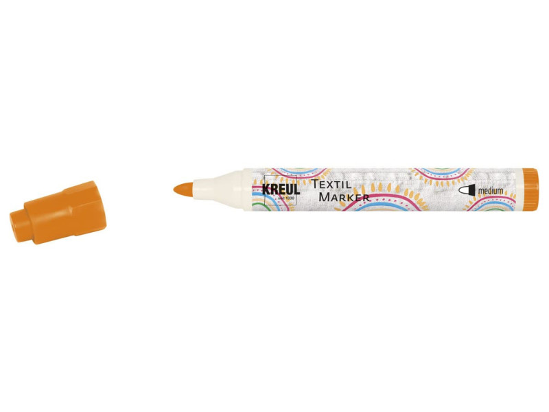 KREUL Marqueur textile medium, orange