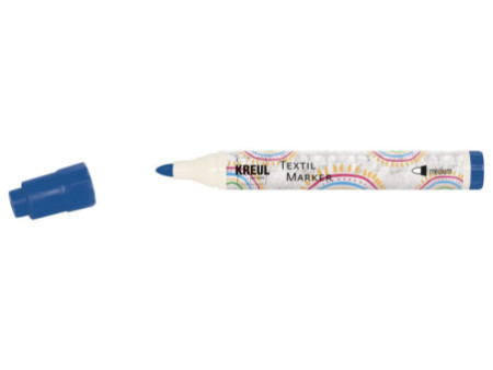 KREUL Marqueur textile medium, bleu
