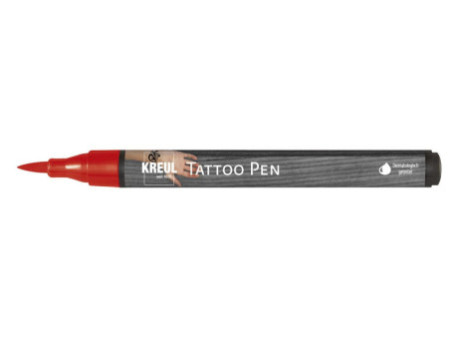 KREUL Stylo de tatouage Tattoo Pen, rouge