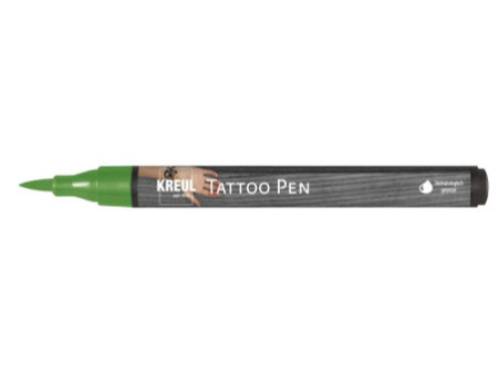 KREUL Stylo de tatouage Tattoo Pen, vert