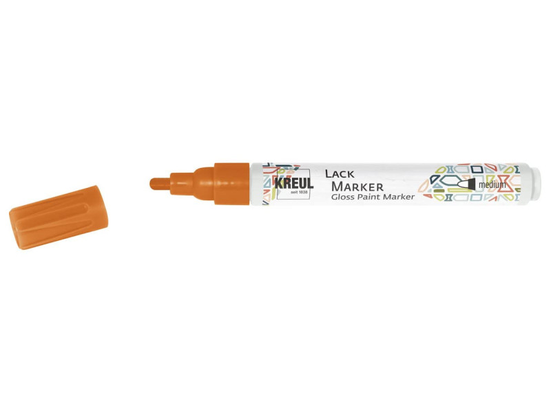 KREUL Lackmarker 'Gloss Paint Marker', medium, orange