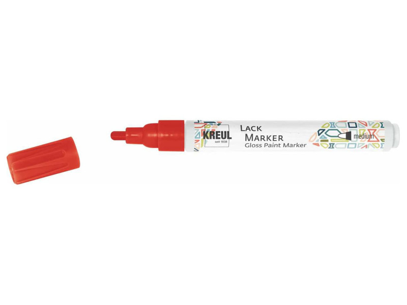 KREUL Lackmarker 'Gloss Paint Marker', medium, rouge