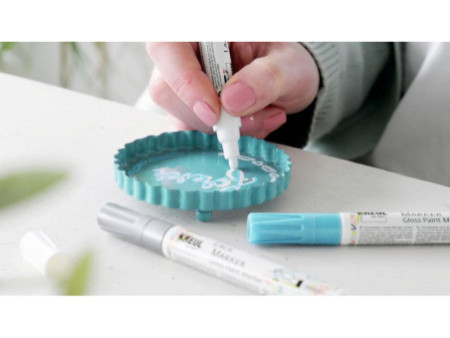 KREUL Lackmarker 'Gloss Paint Marker', medium, jaune