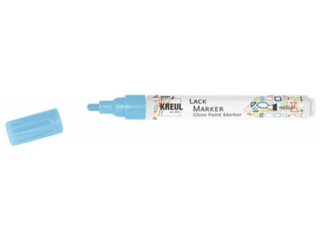 KREUL Lackmarker 'Gloss Paint Marker', medium, bleu clair