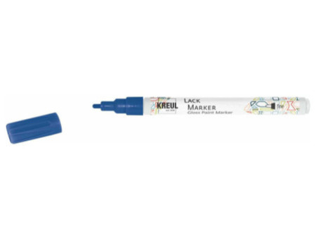 KREUL Lackmarker 'Gloss Paint Marker', fine, bleu