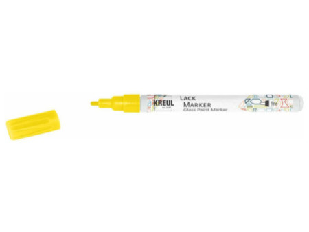 KREUL Lackmarker 'Gloss Paint Marker', fine, jaune