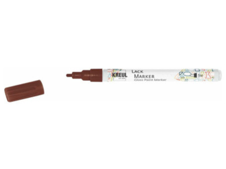 KREUL Lackmarker 'Gloss Paint Marker', fine, marron