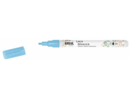 KREUL Lackmarker 'Gloss Paint Marker', fine, bleu clair