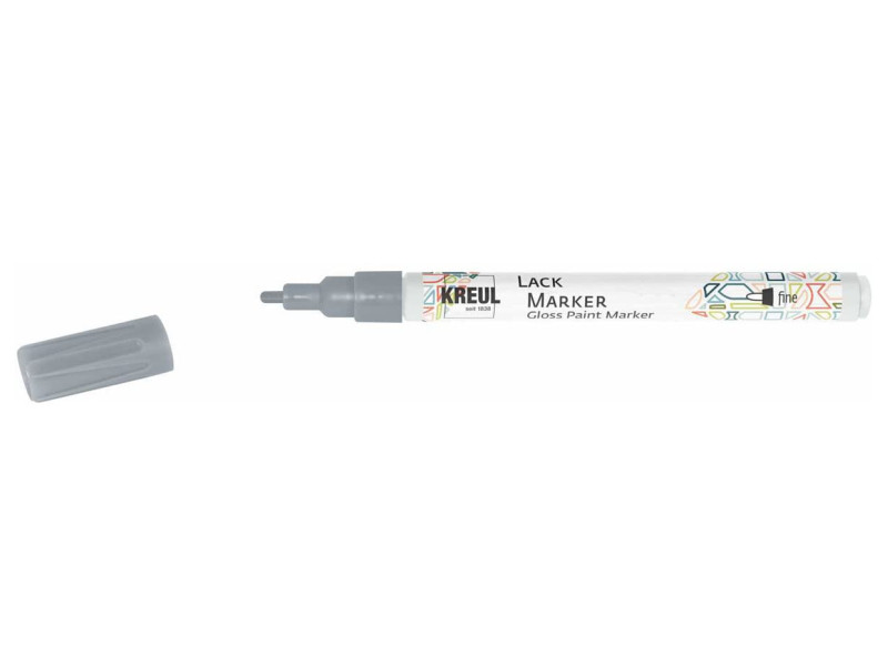 KREUL Lackmarker 'Gloss Paint Marker', fine, argent