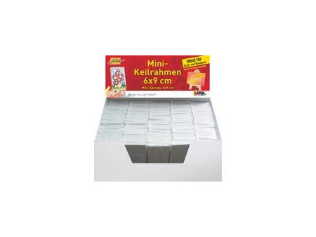 KREUL Mini châssis à toile, dans présentoir