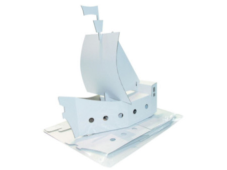 KREUL Bateau pirates JOYPAC, carton ondulé