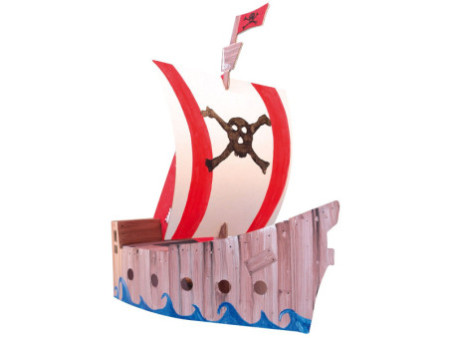 KREUL Bateau pirates JOYPAC, carton ondulé