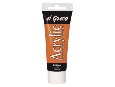 KREUL Peinture acrylique el Greco, tube 75 ml, cuivre